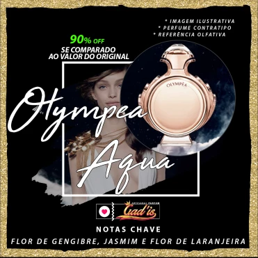 Perfume Similar Gadis 492 Inspirado em Olympea Aqua Contratipo